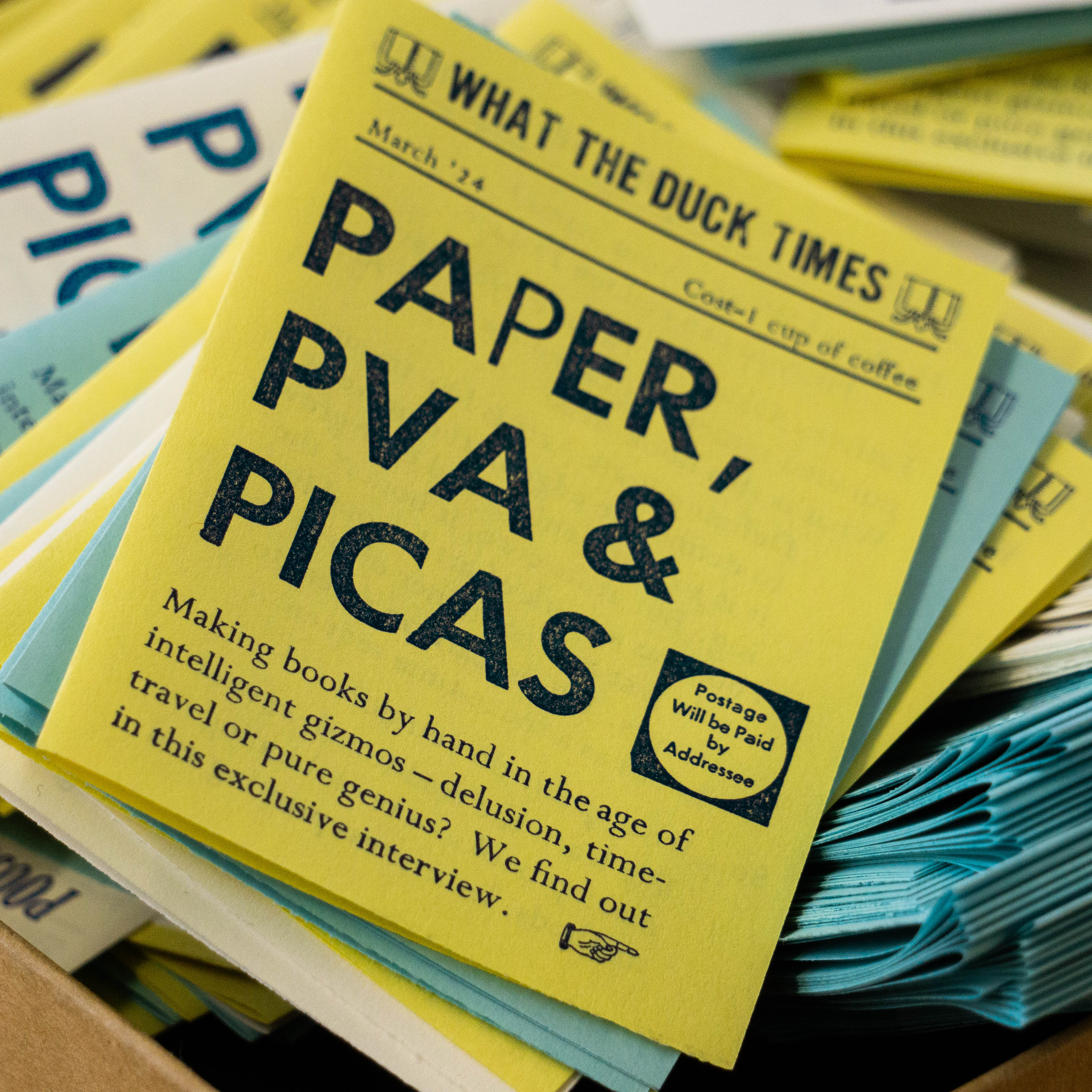 Paper, PVA, Picas